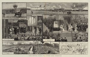 The Royal Visit to Leeds and Preston